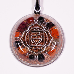 Root (1st) Chakra Orgone Pendant