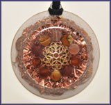 Sacral Chakra Orgone Pendant