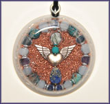 Angel Amulet Orgone Pendant