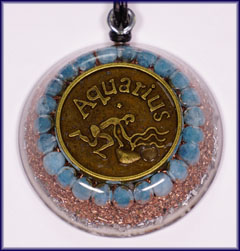 Aquarius Orgone Pendant