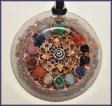  Chakra Collection of Orgone Pendants