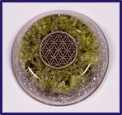 Orgonite Flower of Life Against EMFs